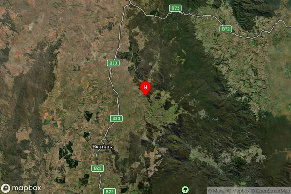 Bibbenluke,New South Wales Satellite Map