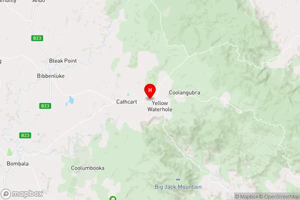 Cathcart,New South Wales Area Map