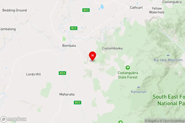 Coolumbooka,New South Wales Area Map