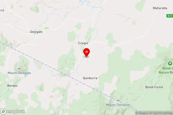 Craigie,New South Wales Area Map