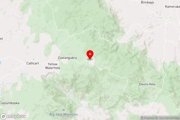 Mount Darragh,New South Wales Area Map