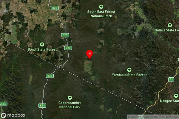 Nungatta,New South Wales Satellite Map