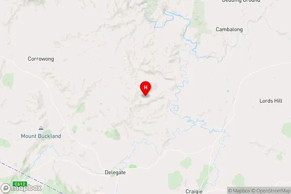 Quidong,New South Wales Area Map