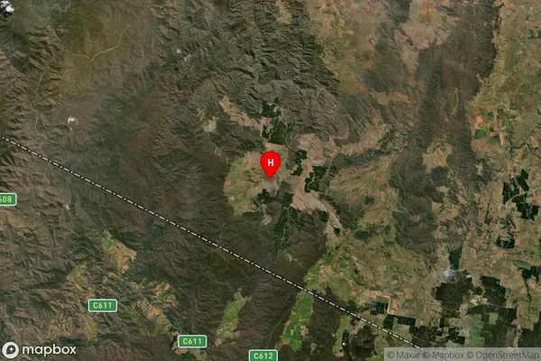 Corrowong,New South Wales Satellite Map