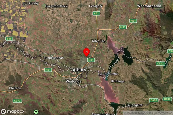 Springdale Heights,New South Wales Satellite Map