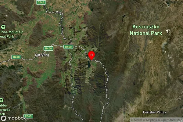 Khancoban,New South Wales Satellite Map