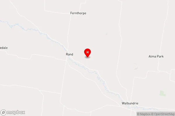 Rand,New South Wales Area Map