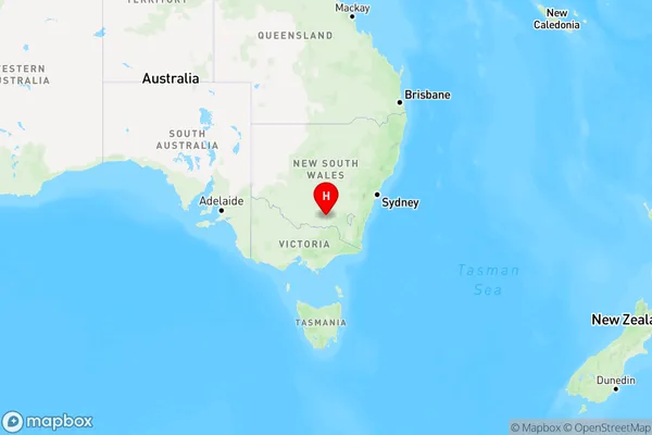 Yerong Creek,New South Wales Region Map