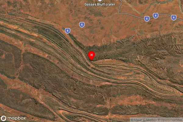 Areyonga,Northern Territory Satellite Map