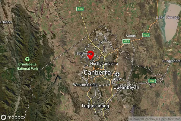 Jamison Centre,Australian Capital Territory Satellite Map