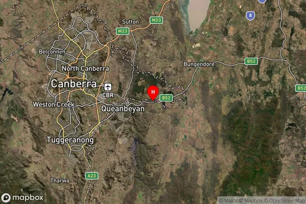 Burbong,New South Wales Satellite Map