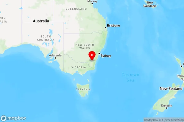 Clear Range,New South Wales Region Map