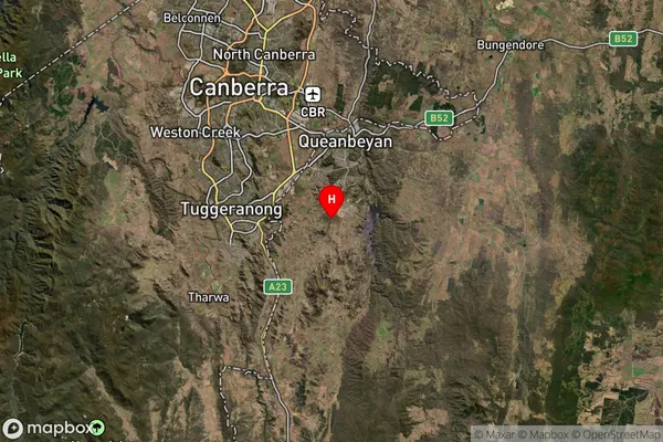 Googong,New South Wales Satellite Map