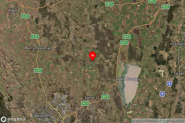 Gundaroo,New South Wales Satellite Map