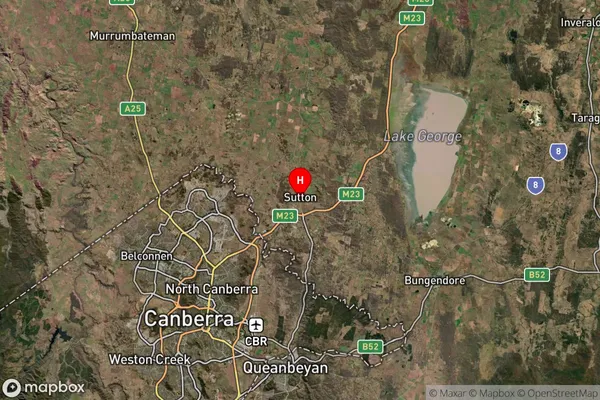 Sutton,New South Wales Satellite Map