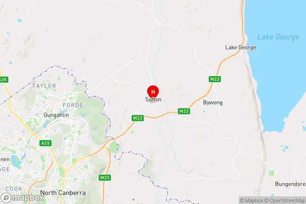 Sutton,New South Wales Area Map