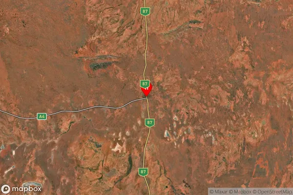 Erldunda,Northern Territory Satellite Map