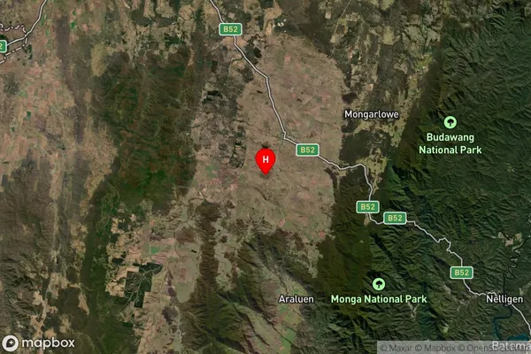 Jembaicumbene,New South Wales Satellite Map