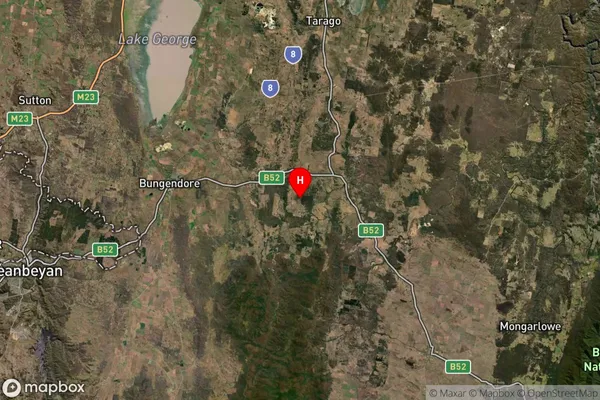 Mulloon,New South Wales Satellite Map