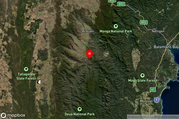 Neringla,New South Wales Satellite Map