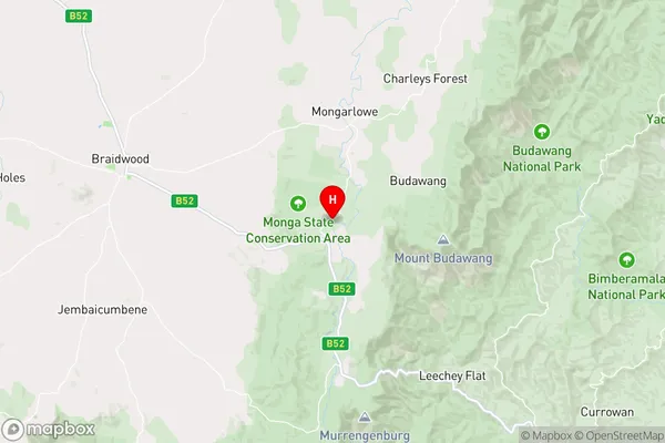 Northangera,New South Wales Area Map