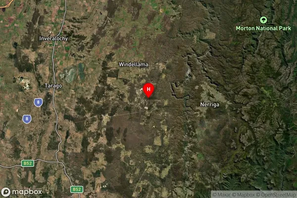 Oallen,New South Wales Satellite Map