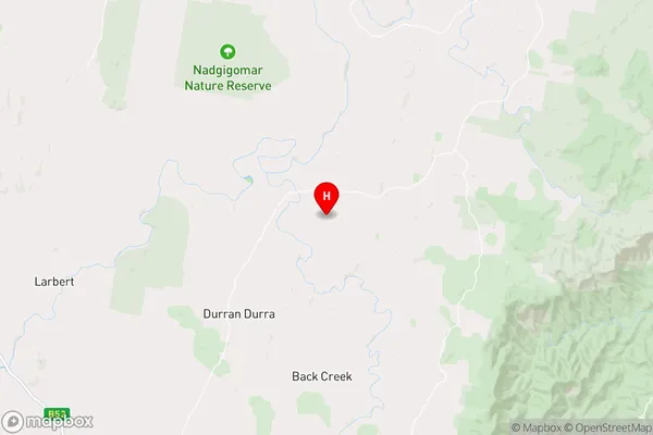 Tomboye,New South Wales Area Map