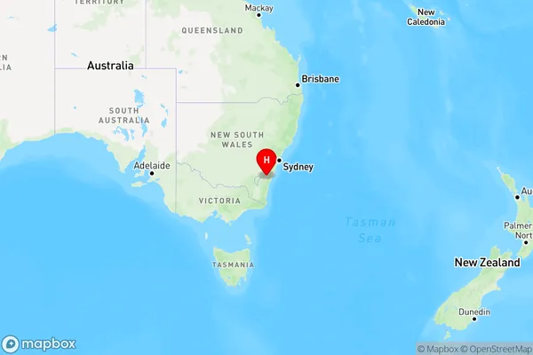 Tomboye,New South Wales Region Map