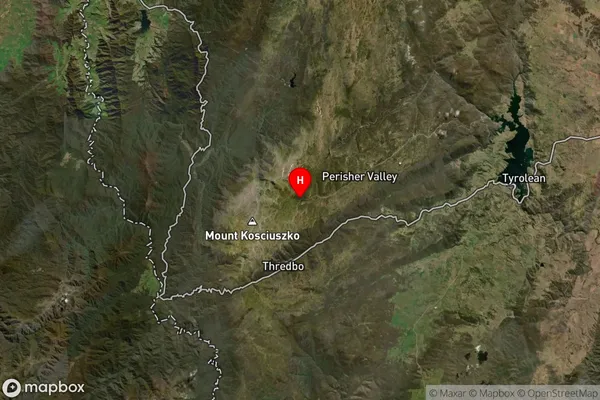 Charlottes Pass,New South Wales Satellite Map