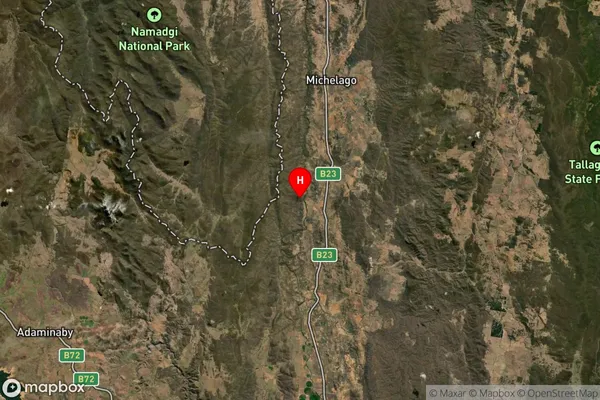 Bumbalong,New South Wales Satellite Map