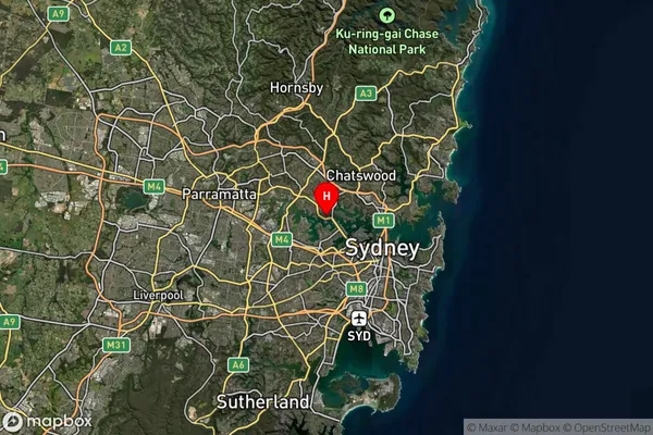 Huntleys Cove,New South Wales Satellite Map