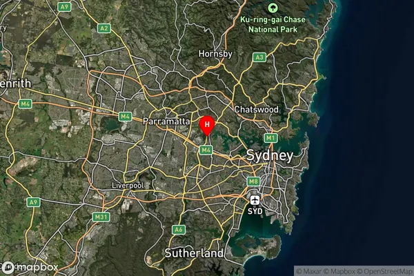 Liberty Grove,New South Wales Satellite Map