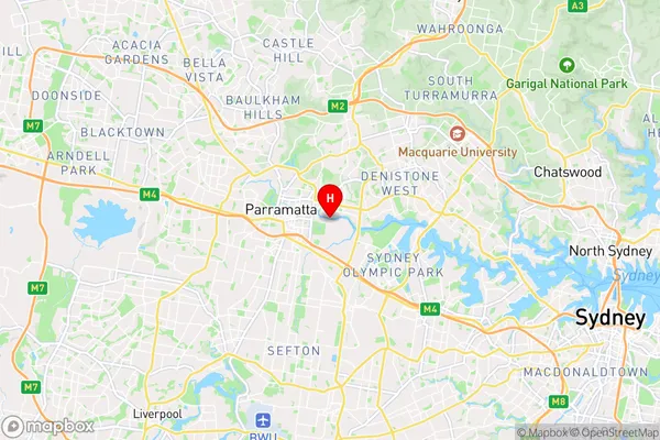 Camellia,New South Wales Area Map