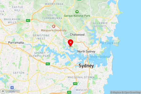 Riverview,New South Wales Area Map