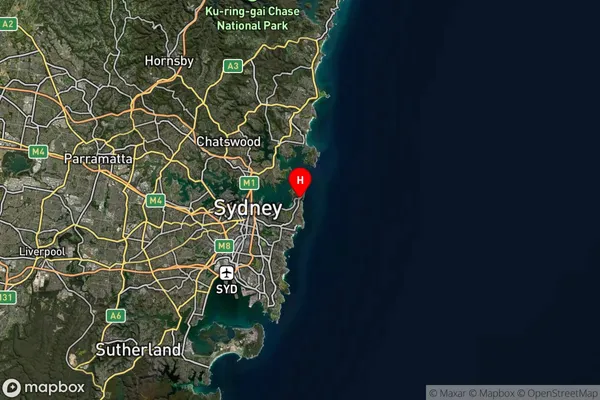 Diamond Bay,New South Wales Satellite Map