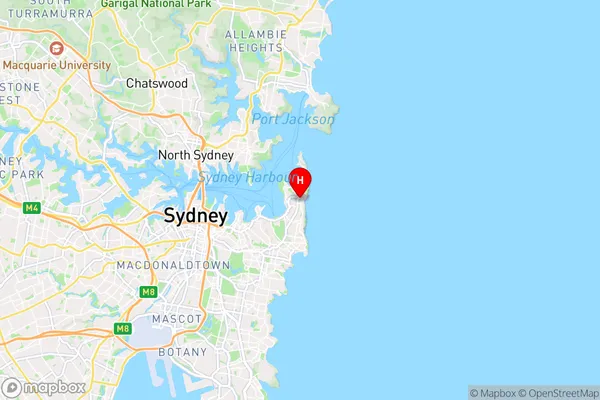 Diamond Bay,New South Wales Area Map