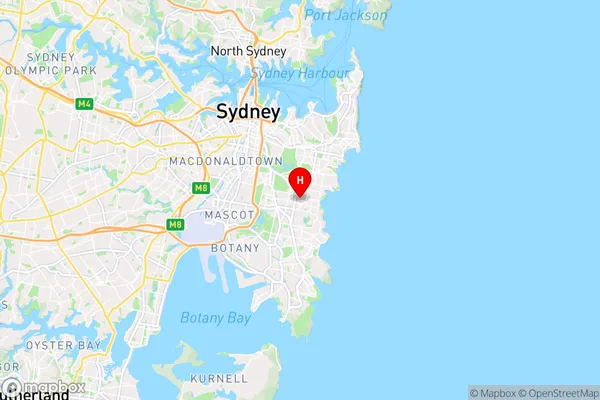 St Pauls,New South Wales Area Map