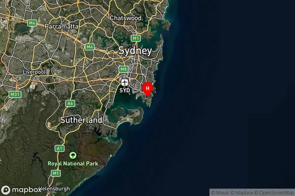 Little Bay,New South Wales Satellite Map