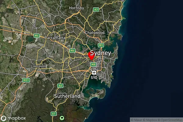 Enmore,New South Wales Satellite Map