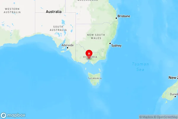 Coburg North,Victoria Region Map