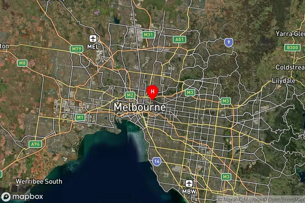 Abbotsford,Victoria Satellite Map