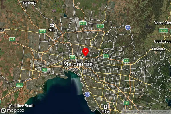 Clifton Hill,Victoria Satellite Map