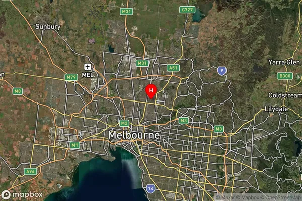 Preston,Victoria Satellite Map