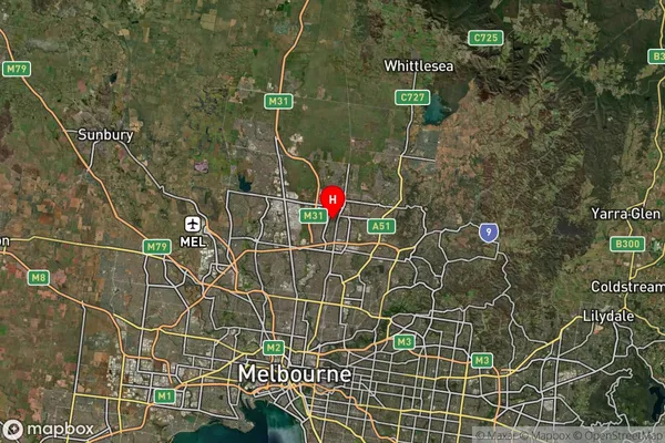 Lalor,Victoria Satellite Map