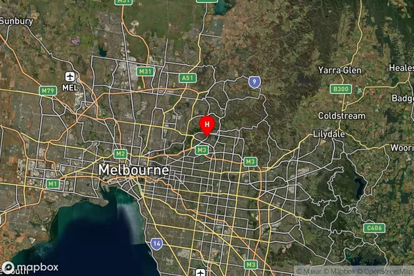 Templestowe Lower,Victoria Satellite Map