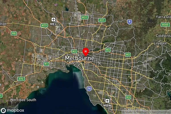 Richmond North,Victoria Satellite Map