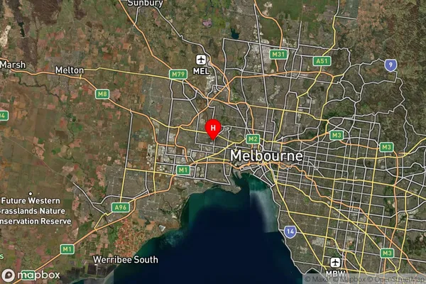 Robinson,Victoria Satellite Map