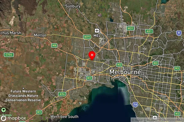 Albion,Victoria Satellite Map