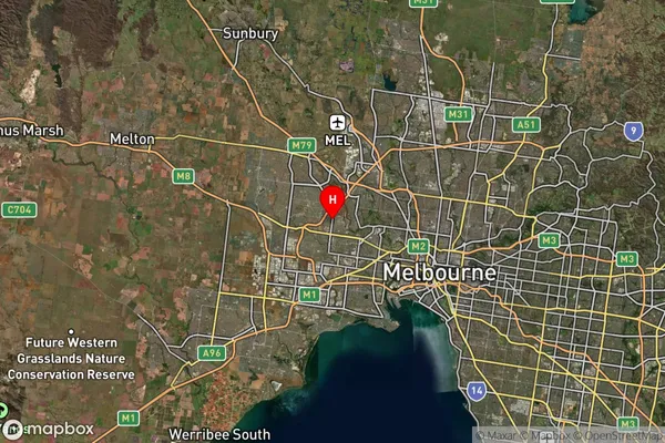 Sunshine North,Victoria Satellite Map