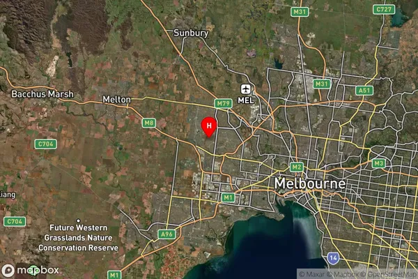 Albanvale,Victoria Satellite Map